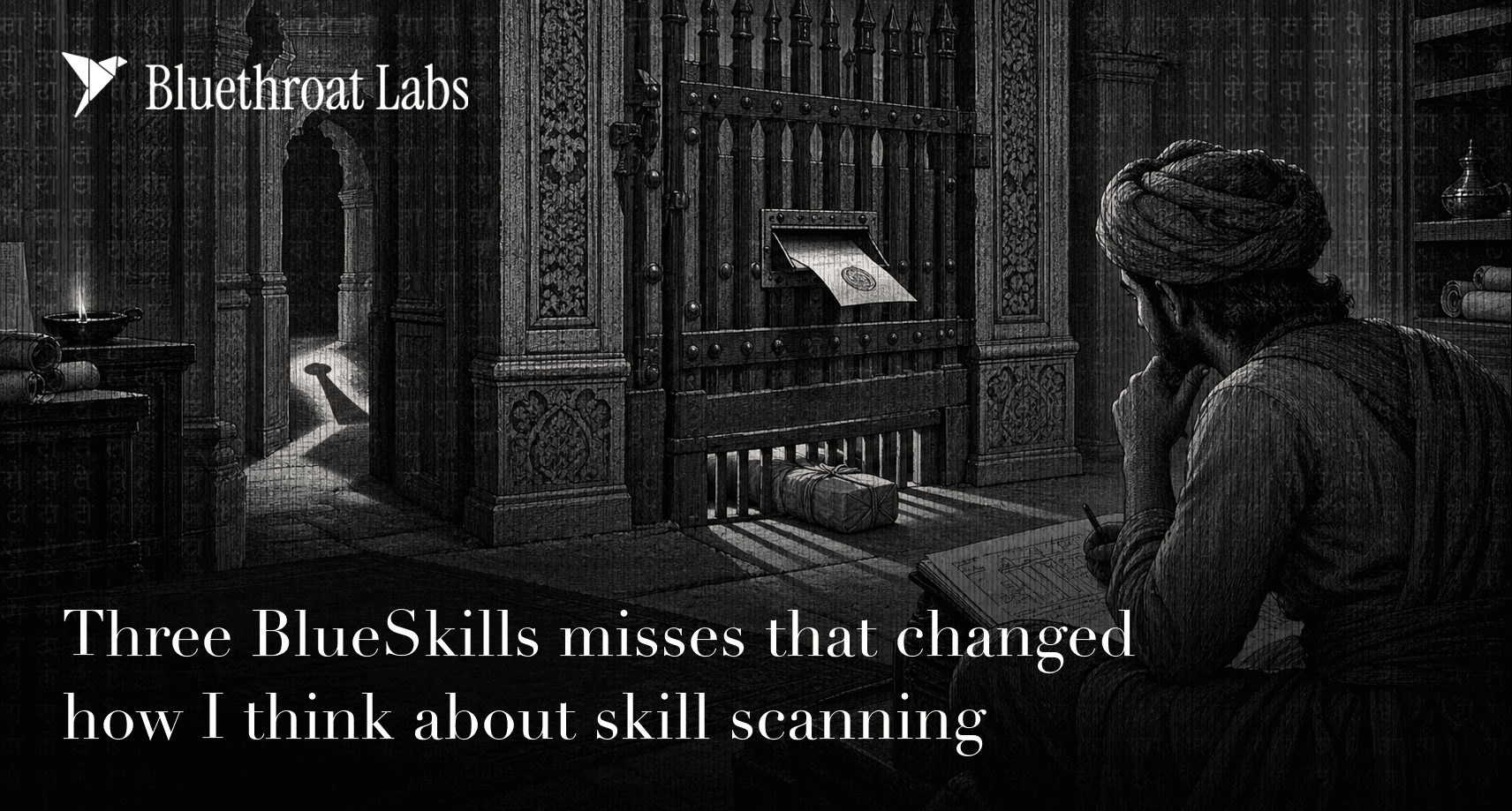 Three BlueSkills misses that changed how I think about skill scanning