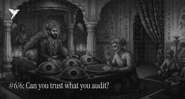 Finding 6/6: Can you trust what you audit?