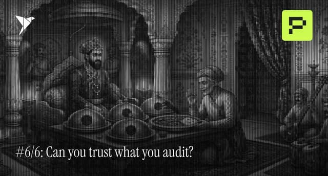 Finding 6/6: Can you trust what you audit?